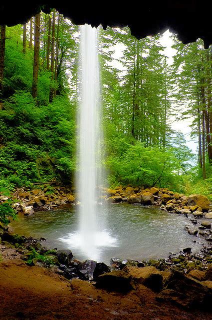 Ponytail Falls In The Columbia River Gorge Its A Beautiful World