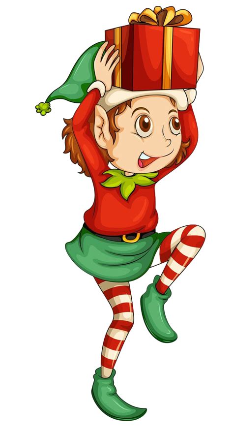 santa elf png file png mart