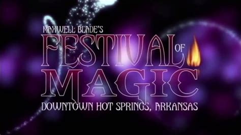 Maxwell Blades 2016 Festival Of Magic Youtube