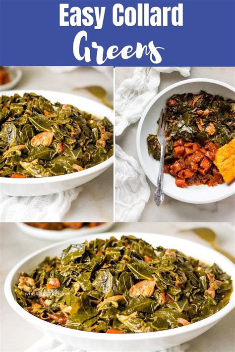 If you don't wash them correctly, they can have sand hidden in them. Soul Food Southern Collard Greens Recipe | Recipe ...