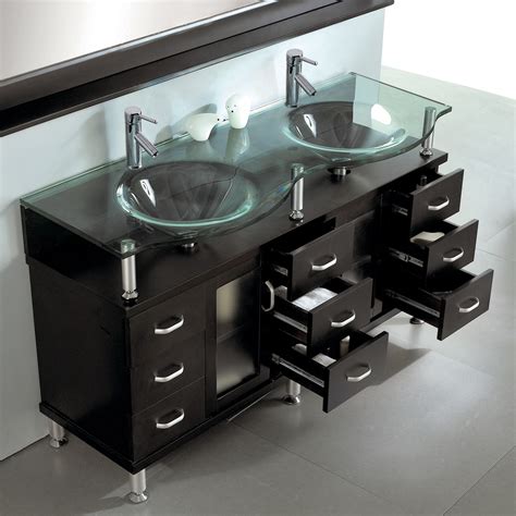 Get free shipping on qualified 59 bathroom vanity tops or buy online pick up in store today in the bath department. 59.25" Vincente Rocco Double Sink Vanity - Bathgems.com