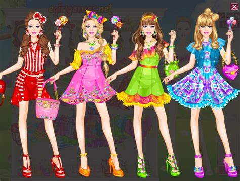Barbie The Candy Princess Dress Up Game