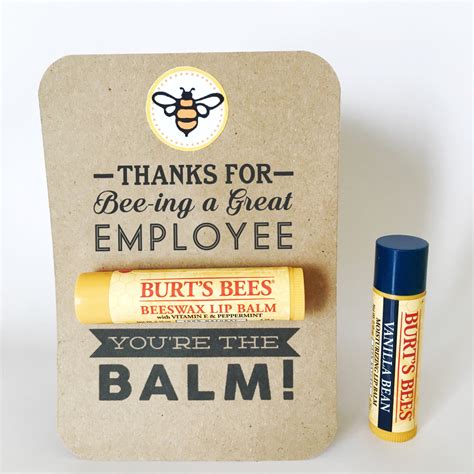 Check spelling or type a new query. EMPLOYEE APPRECIATION Gift You're the Balm Chapstick