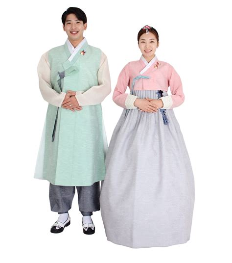 Hanbok Woman Man Male Hanbok Dress Costumes Korea Traditional Etsy
