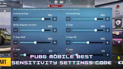 Pubg Mobile Best Sensitivity Settings Code For Android And Ios Updated