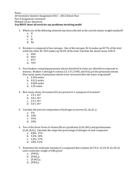 Test 15 B Ap Statistics Answers
