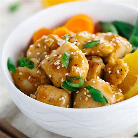 Healthier One Pan Chinese Orange Chicken Recipe Jessica Gavin