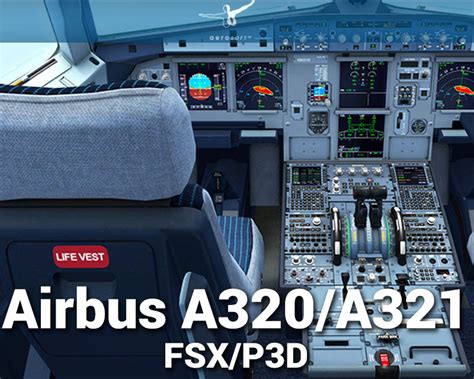 Airbus A320a321 For Fsxp3d By Aerosoft