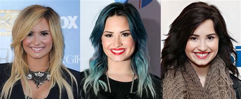 Demi lovato debuted her latest hair color—teal blue—via her instagram on oct. by Marina Liao