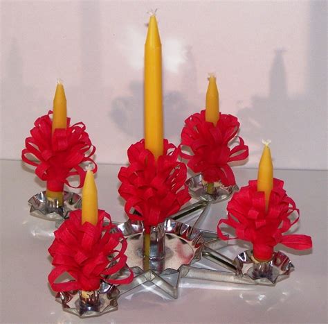 Advent Wreaths Salem Candle Works Inc Authentic Moravian Candles