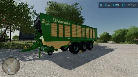 Krone Zx 560 Gd V10 Mod Landwirtschafts Simulator 19 Mods Ls19 Mods