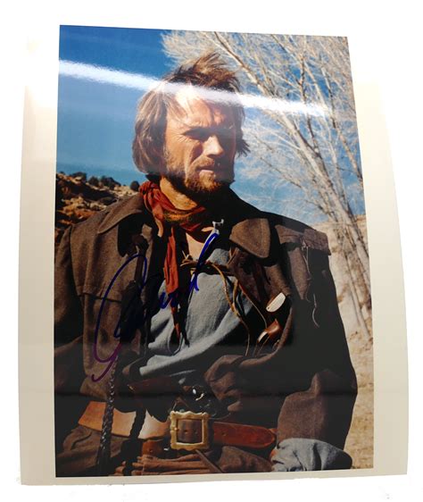 CLINT EASTWOOD SIGNED PHOTO Autographed By Clint Eastwood Ephemera Rare Book Cellar