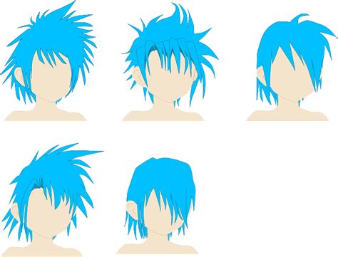 Hairstyles De Anime Grátis Png Png Play