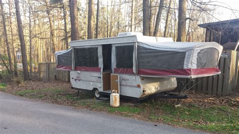 My 95 Jayco Eagle 12 Udk Comfortable Camping Remodeled Campers Jayco