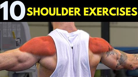 10 Best Shoulder Exercises For Boulder Shoulders Youtube