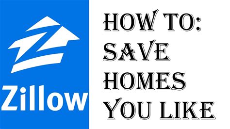 How To Save Homes You Like For Later - Zillow.com Walkthrough - YouTube