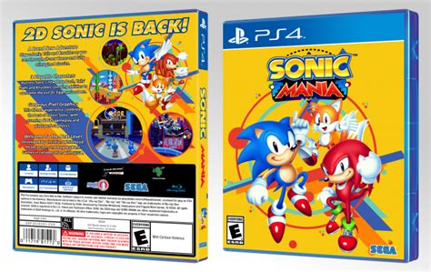 Sonic Mania Playstation 4 Box Art Cover By Retrosuper