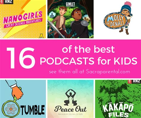 16 Of The Best Podcasts For Kids Sacraparental
