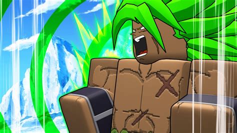 Oozarus Rage Legendary Broly Showcase In New Roblox Anime
