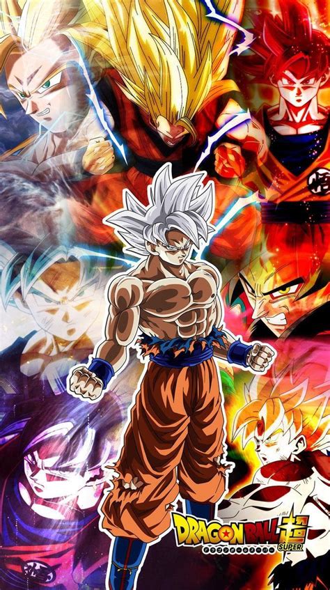 Goku Todas Sus Transformaciones Fond Decran Dessin Dessin Goku