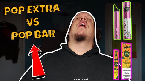 Pop Extra Disposable Device Vs Pop Bar Review Youtube