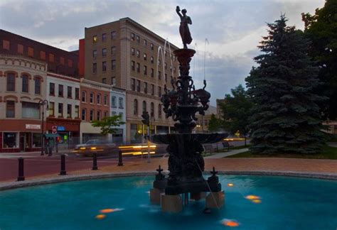 Public Square Fountain Picture Of Watertown New York Tripadvisor