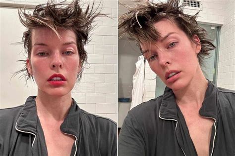 Milla Jovovich Gives Herself Edgy New Haircut With Clippers I Needed