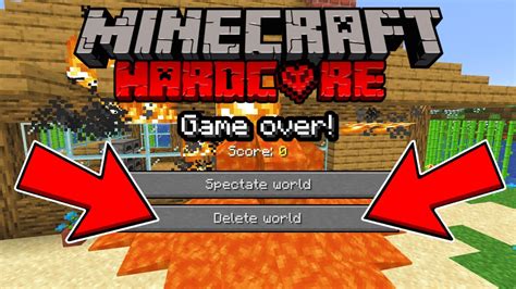 How To RESPAWN In MINECRAFT HARDCORE How To BE ALIVE RELIVE Hardcore