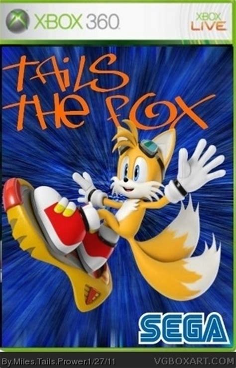 Tails The Fox Xbox 360 Box Art Cover By Miles Tails Prower