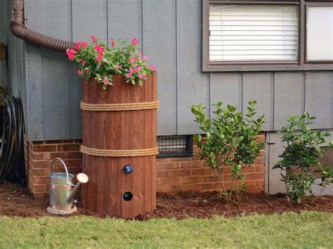 Also, removing the sod gives you a head start on building a rain garden that is. How to Make a Rain Barrel | HGTV (With images) | Rain ...