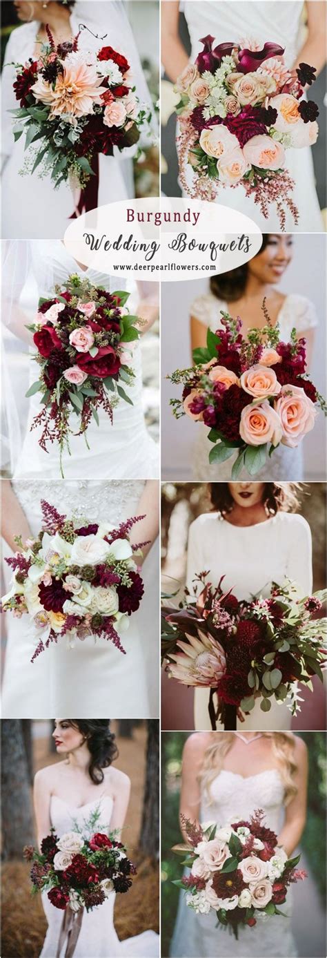 40 Burgundy Wedding Ideas For Fall And Winter Weddings Easy Flowers