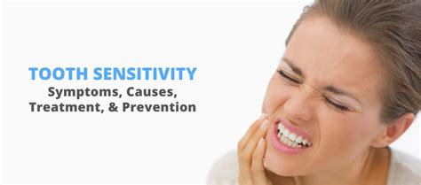 tooth sensitivity symptoms causes treatment and prevention