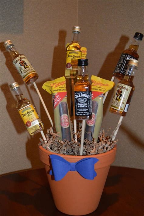She works to get to know her clients personality and creates arrangements to fit any need. 32 DIY Mini Liquor Bottle Bouquet Ideas | Mini alcohol ...