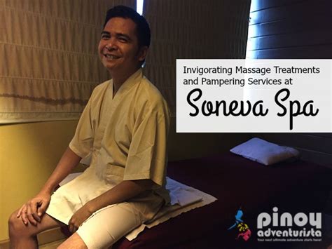 Invigorating Massage Treatments And Pampering Services At Soneva Spa Quezon City Blogs Travel
