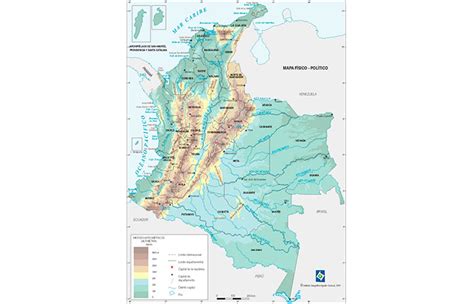 Hidrografía Geografía Historia De Colombia Colombia Info