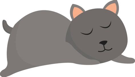 Drowsy Cat Clipart Png Vector Psd And Clipart With Transparent