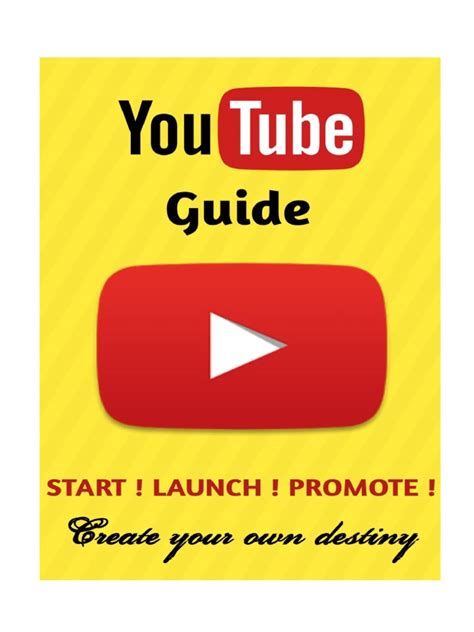 Youtube Guide Pdf You Tube Search Engine Optimization
