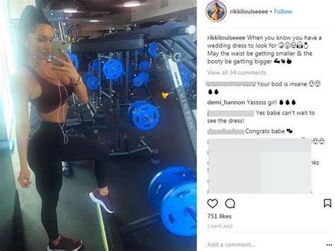 Rikki Louise Jones Instagram Bikie Princess Engaged To ‘kaos Pechey