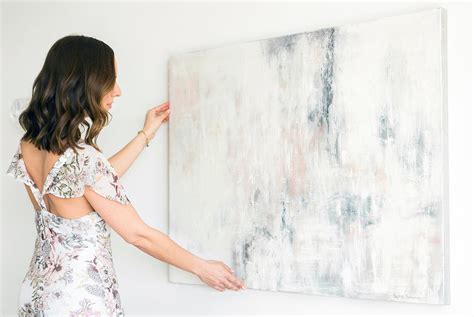 My White Abstract Oil Painting Art And Home Decor