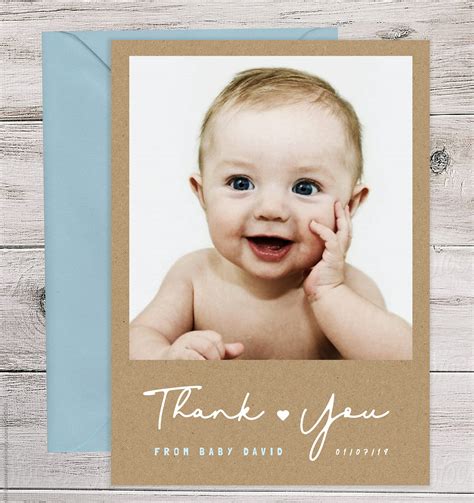 19 Thank You Baby Cards References Quicklyzz