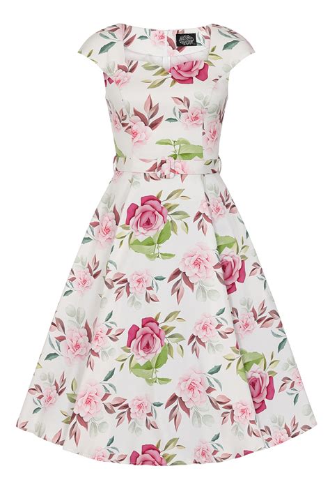 50ér kjole swingkjole lexi floral swing