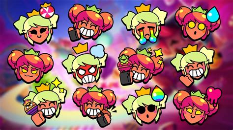 All Mandy And Magma Mandy Pins In Brawl Stars Youtube