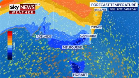 Sydney Melbourne Weather Forecast ‘polar Blast To End Sizzling