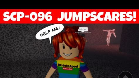 Scp 096 Demonstration Fan Remake Jump Scares Roblox Horror Game
