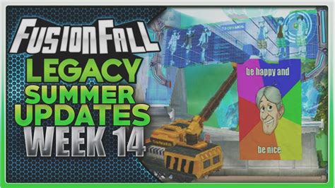 Fusionfall Legacy Summer Update Week 14 Youtube