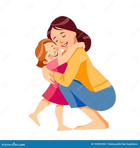 Mother Hugging Her Daughter Poster Ciudaddelmaizslpgobmx