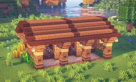 How To Make A Horse Stable In Minecraft