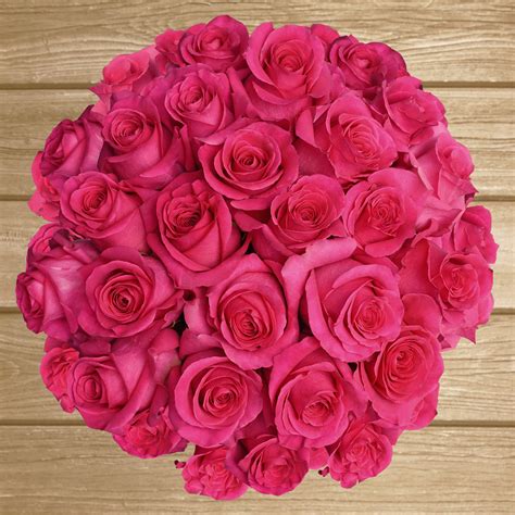Hot Pink Roses Ebloomsdirect Farm Fresh Weddings And Events 2019 2020