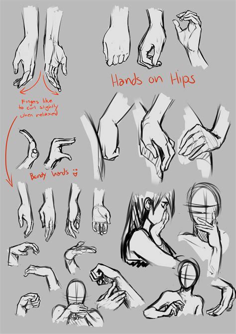 Relaxed Hands By Moni On DeviantART Hand Drawing Reference Drawing Reference Art Reference