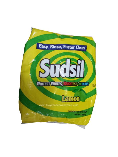 Sudsil Laundry Detergent Powder Soap Colour Safe Fabric Softener 800g